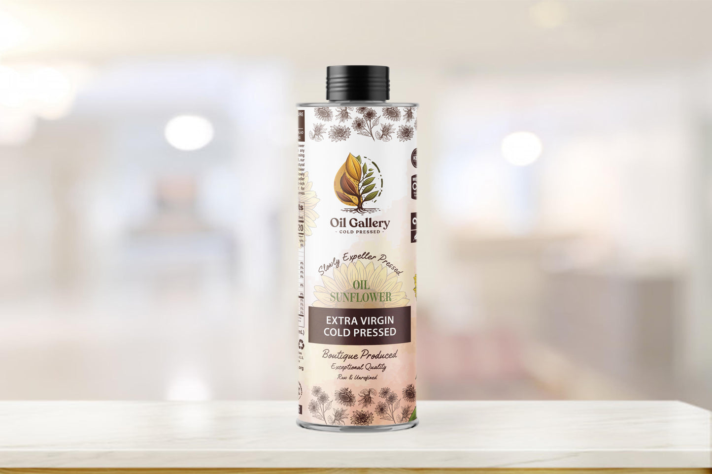Cold Pressed Sunflower Seed Oil